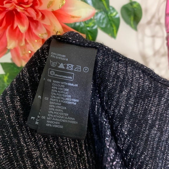 H&M open front sparkly cardigan - Picture 7 of 7